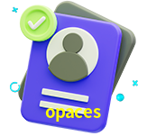 Tornar-se um membro do opaces é muito simples